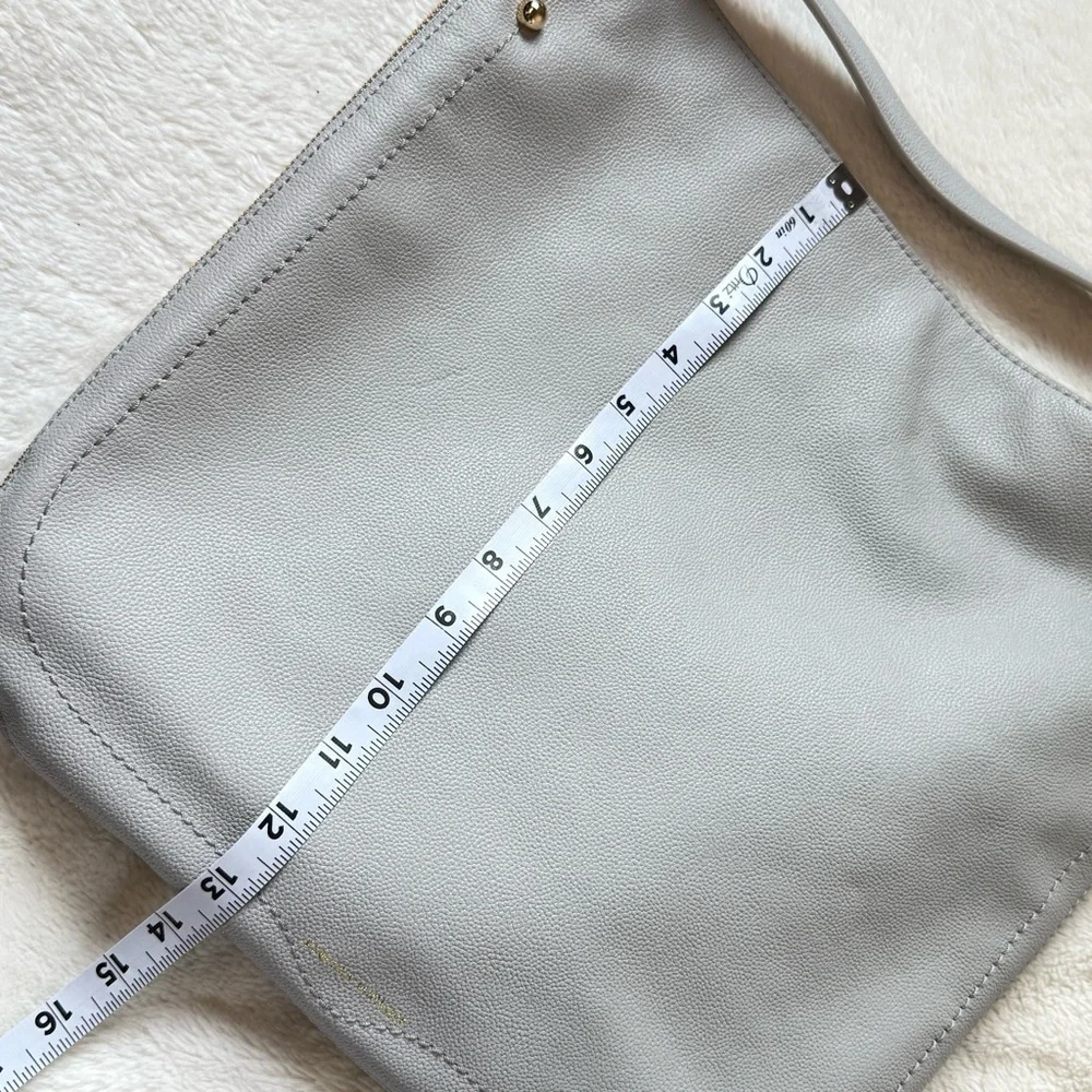 Rebecca Minkoff Pumice Gray Jody Convertible Leather Hobo Handbag Purse - NWT